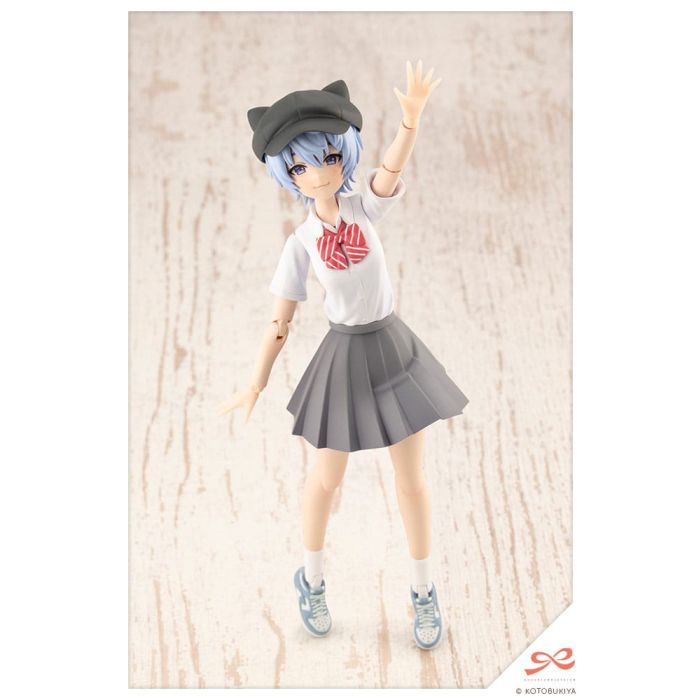 Sousai Shojo Teien Plastic Model Kit 1/10 Eimi Nijimura (Ryubu High School Summer Clothes) 16 cm 