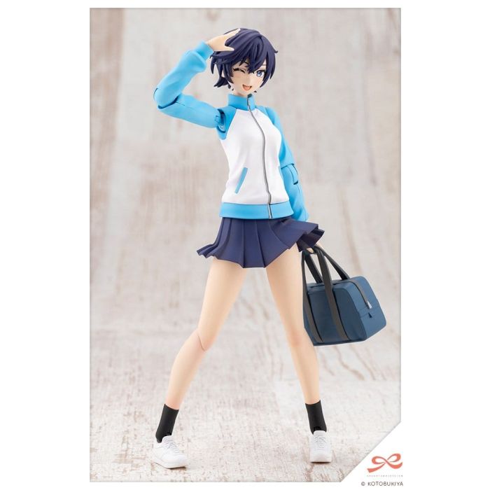 Sousai Shojo Teien Plastic Model Kit 1/10 Rui Saotome Touhou High School Tracksuit 16 cm