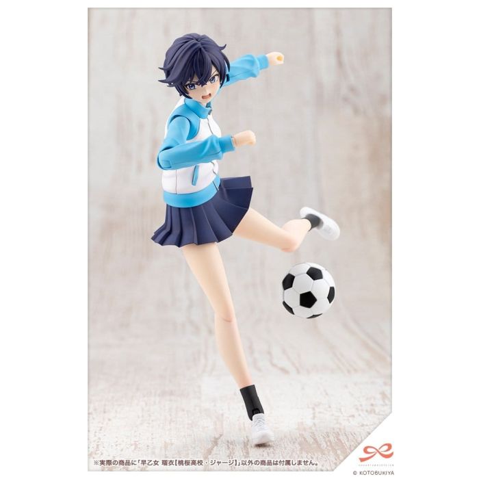 Sousai Shojo Teien Plastic Model Kit 1/10 Rui Saotome Touhou High School Tracksuit 16 cm