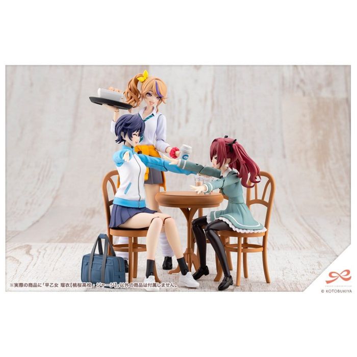 Sousai Shojo Teien Plastic Model Kit 1/10 Rui Saotome Touhou High School Tracksuit 16 cm