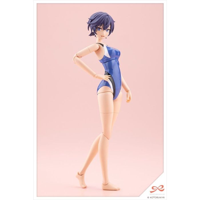 Sousaishojoteien Plastic Model 1/10 Rui Saotome Touou High School Competitive Swimsuit 16 cm