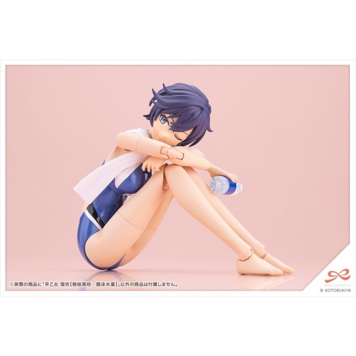 Sousaishojoteien Plastic Model 1/10 Rui Saotome Touou High School Competitive Swimsuit 16 cm