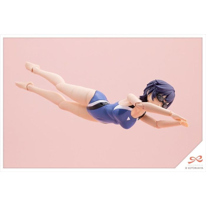 Sousaishojoteien Plastic Model 1/10 Rui Saotome Touou High School Competitive Swimsuit 16 cm