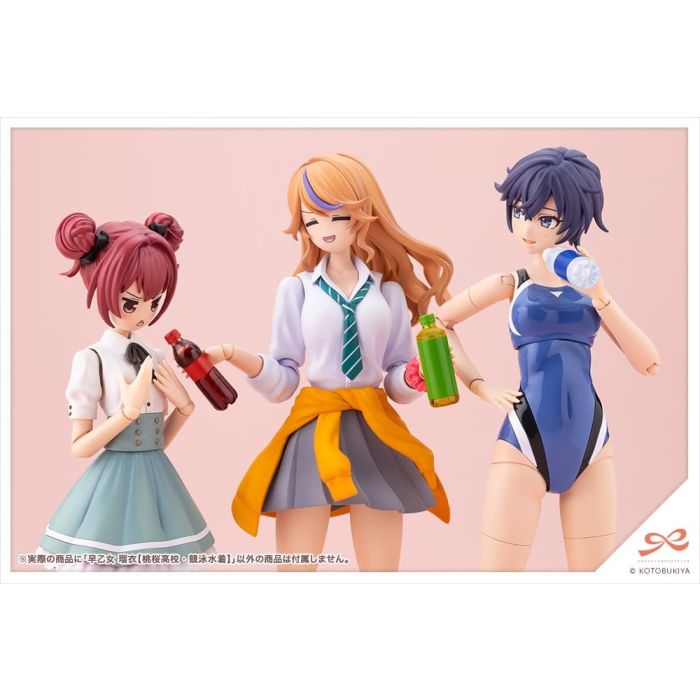 Sousaishojoteien Plastic Model 1/10 Rui Saotome Touou High School Competitive Swimsuit 16 cm