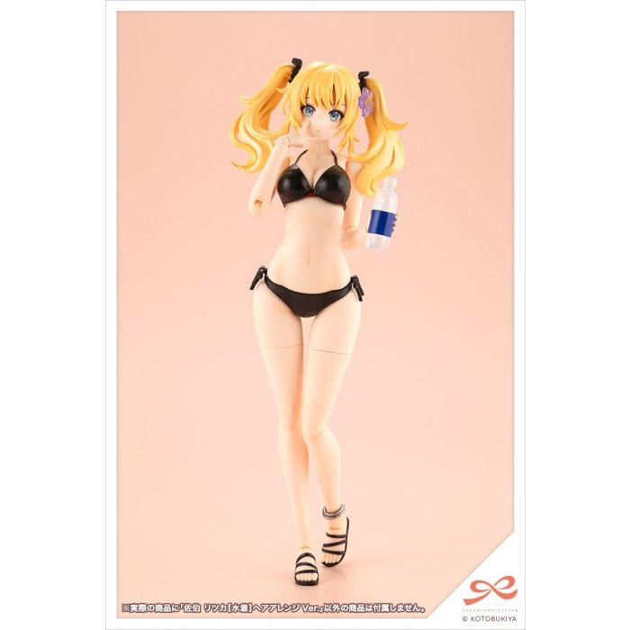 Sousai Shojo Teien Plastic Model Kit 1/10 Ritsuka Saeki (Swim Style) Hair Arrange Ver. 16 cm