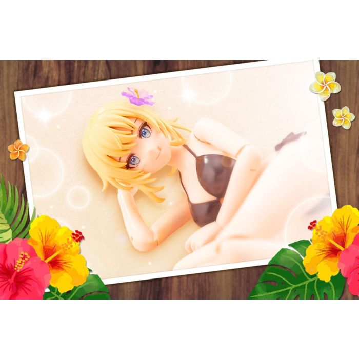 Sousai Shojo Teien Plastic Model Kit 1/10 Ritsuka Saeki (Swim Style) Hair Arrange Ver. 16 cm