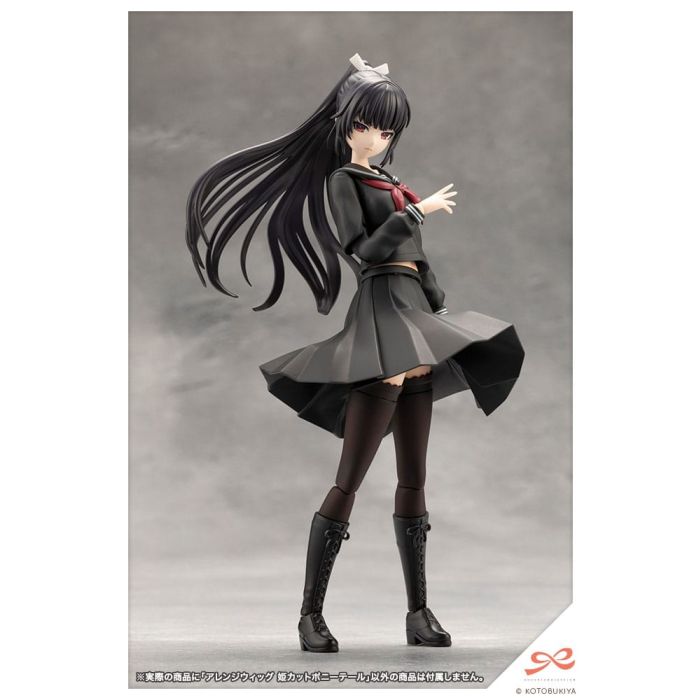 Sousai Shojo Teien Accessory set for action figures Arranged Wigs Hime Cut Pony Tail