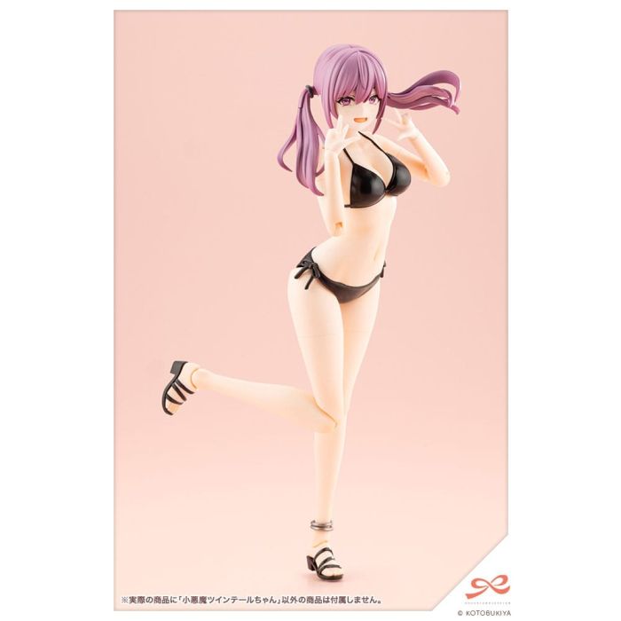 Sousai Shojo Teien Plastic Model Kit 1/10 Little Devil Twin Tails 15 cm
