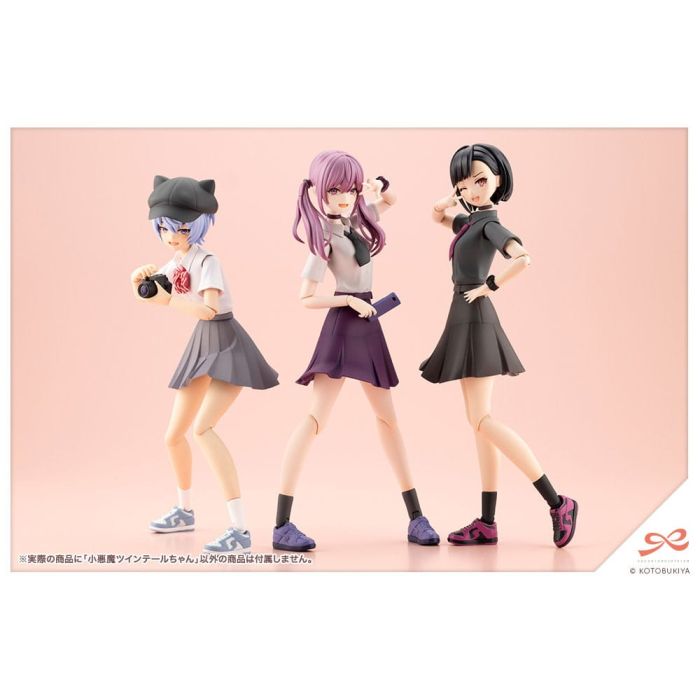 Sousai Shojo Teien Plastic Model Kit 1/10 Little Devil Twin Tails 15 cm