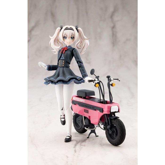Sousai Shojo Teien Plastic Model Kit 1/10 Emma Koishikawa Nocturne with Honda AB12 Motocompo 14 cm