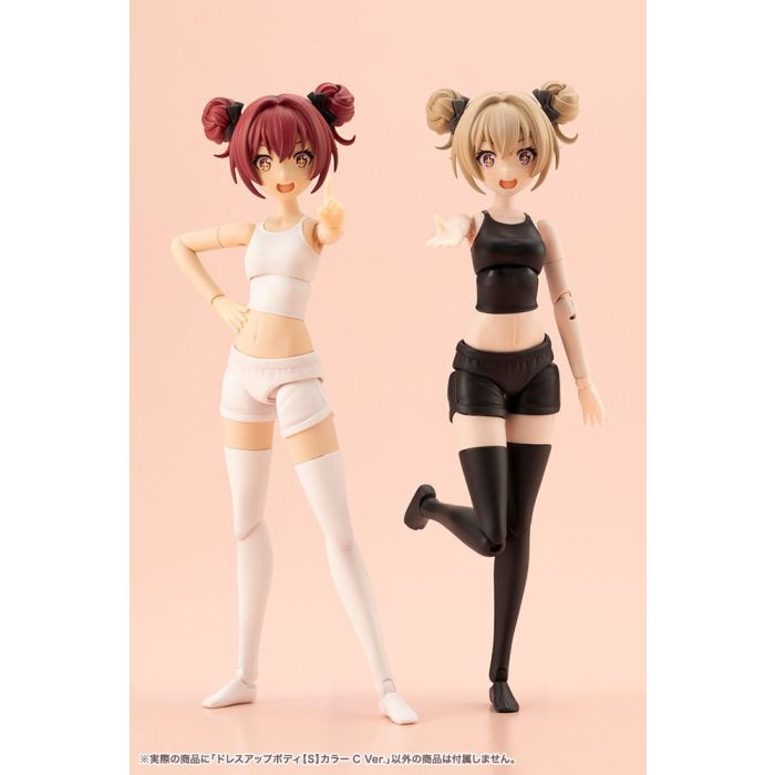 Sousai Shojo Teien Accessory Set for 1/10 Action Figures Dress Up Body Body Color C Size S