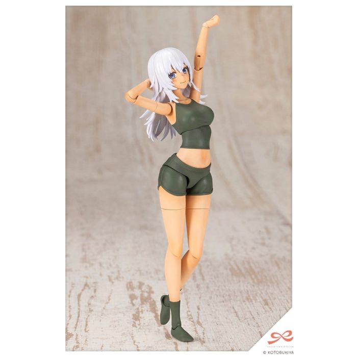 Sousai Shojo Teien Plastic Model Kit 1/10 Training Wolf 16 cm