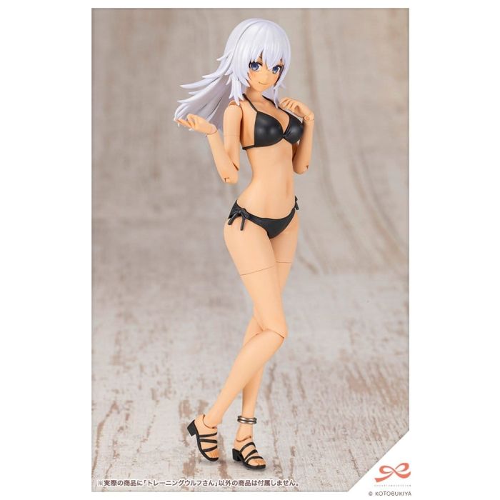 Sousai Shojo Teien Plastic Model Kit 1/10 Training Wolf 16 cm