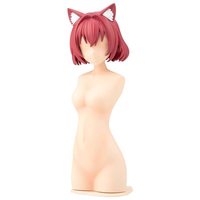 Sousai Shojo Teien Model Kit Accessory Set Arranged Wigs Animal Ears Bob Cat 9 cm