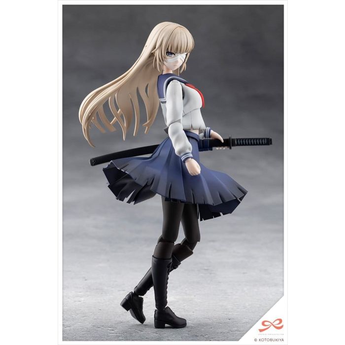 Sousai Shojo Teien Plastic Model 1/10 Kuon Yakushiji Maria Kagaribi Damage Ver. School Girl Emulation 16 cm