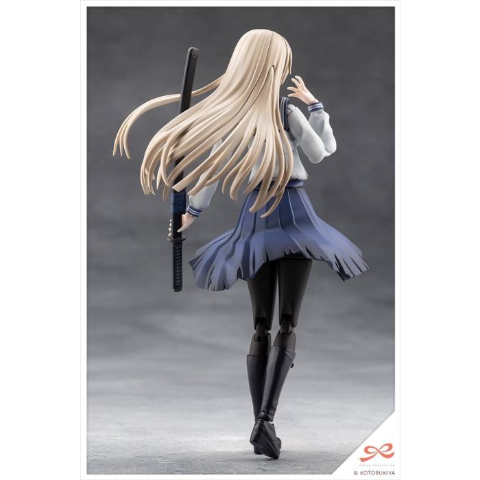 Sousai Shojo Teien Plastic Model 1/10 Kuon Yakushiji Maria Kagaribi Damage Ver. School Girl Emulation 16 cm