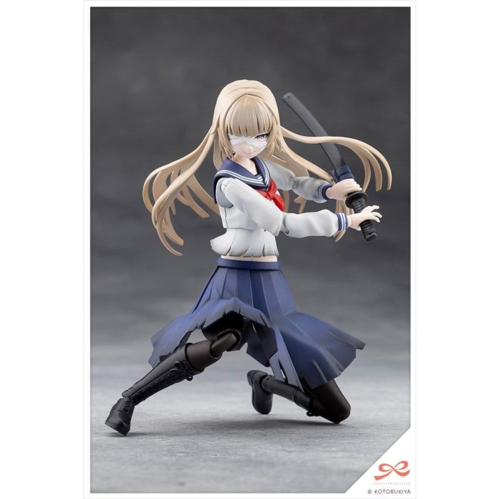 Sousai Shojo Teien Plastic Model 1/10 Kuon Yakushiji Maria Kagaribi Damage Ver. School Girl Emulation 16 cm