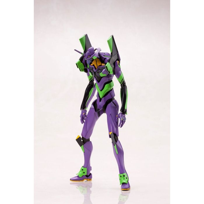 Evangelion: 3.0 + 1.0 Thrice Upon a Time Plastic Model Kit 1/400 Evangelion Test Type-01 with Spear of Cassius 19 cm