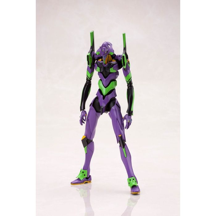 Evangelion: 3.0 + 1.0 Thrice Upon a Time Plastic Model Kit 1/400 Evangelion Test Type-01 with Spear of Cassius 19 cm