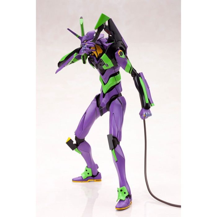 Evangelion: 3.0 + 1.0 Thrice Upon a Time Plastic Model Kit 1/400 Evangelion Test Type-01 with Spear of Cassius 19 cm