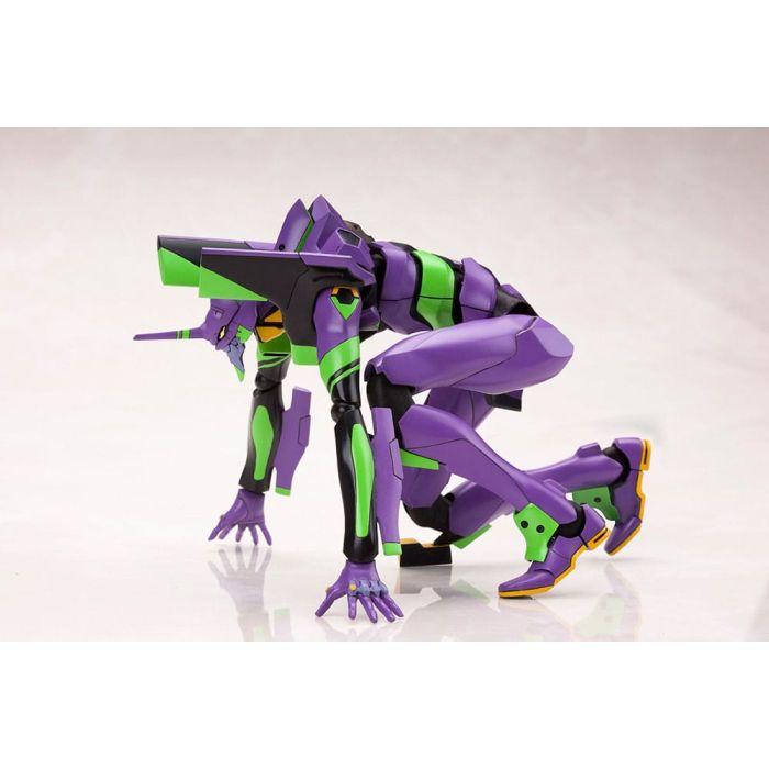 Evangelion: 3.0 + 1.0 Thrice Upon a Time Plastic Model Kit 1/400 Evangelion Test Type-01 with Spear of Cassius 19 cm