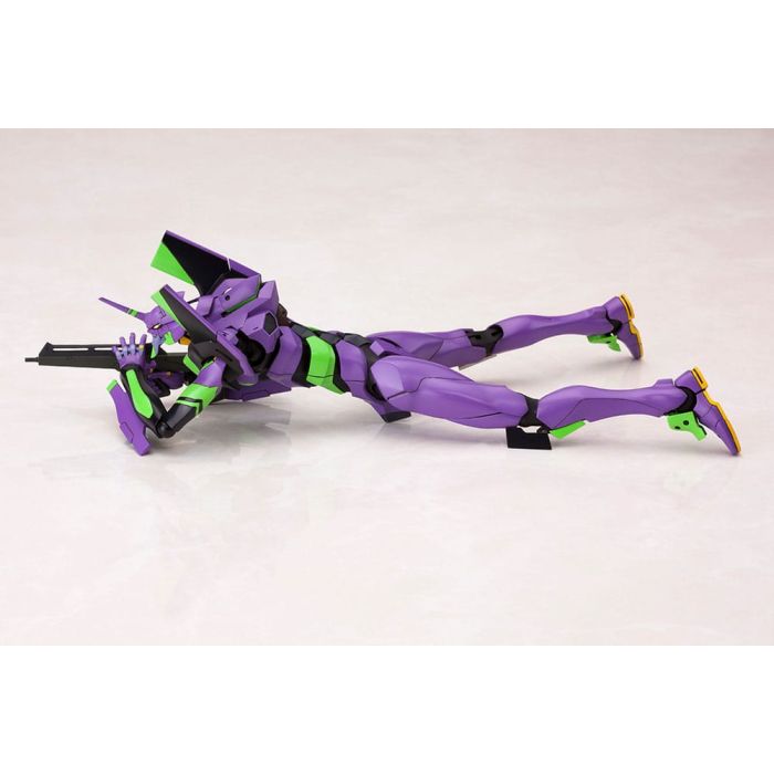 Evangelion: 3.0 + 1.0 Thrice Upon a Time Plastic Model Kit 1/400 Evangelion Test Type-01 with Spear of Cassius 19 cm
