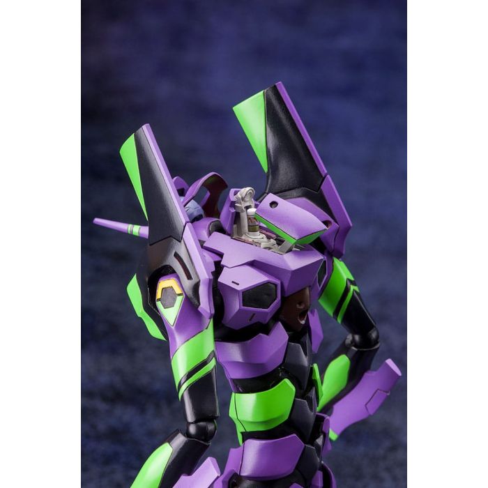 Evangelion: 3.0 + 1.0 Thrice Upon a Time Plastic Model Kit 1/400 Evangelion Test Type-01 with Spear of Cassius 19 cm