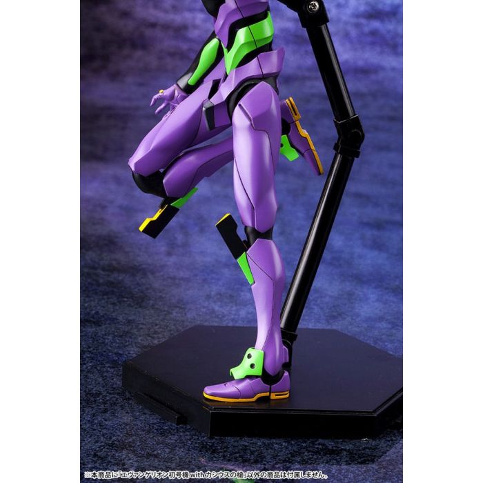Evangelion: 3.0 + 1.0 Thrice Upon a Time Plastic Model Kit 1/400 Evangelion Test Type-01 with Spear of Cassius 19 cm