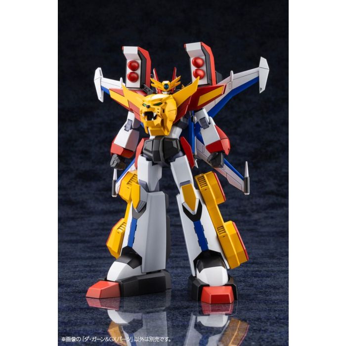 The Brave Fighter of Legend Da-Garn Plastic Model Kit Da-Garn & GX Parts (Reproduction) 11 cm