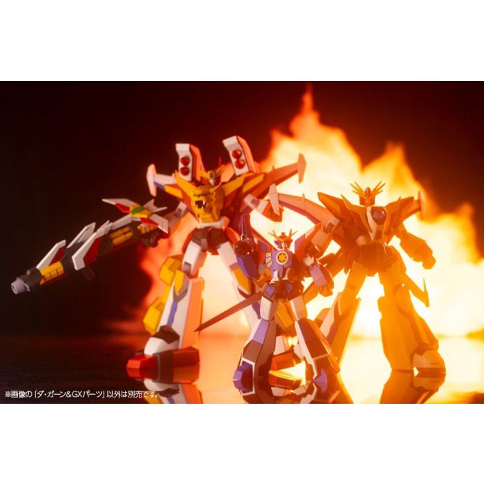 The Brave Fighter of Legend Da-Garn Plastic Model Kit Da-Garn & GX Parts (Reproduction) 11 cm