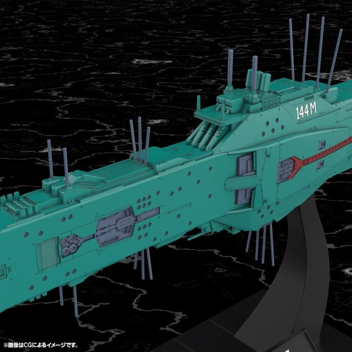 Legend of the Galactic Heroes Plastic Model Kit 1/3000 Free Planets Alliance 13th Fleet Flagship Hyperion 31 cm 