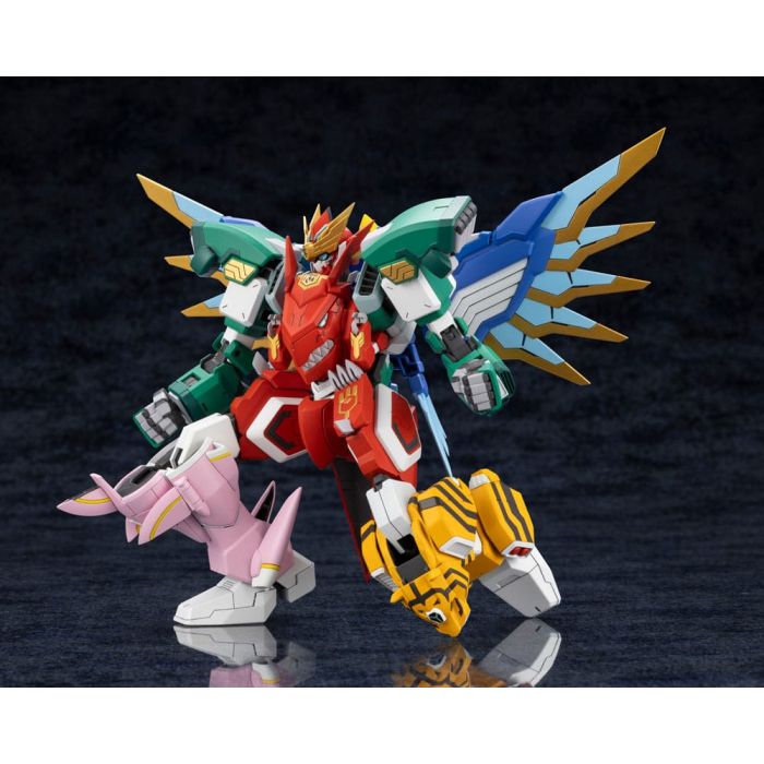 The Red Ranger Becomes an Adventurer in Another World Plastic Model Kit Maximum Kizuna Kaiser 17 cm  