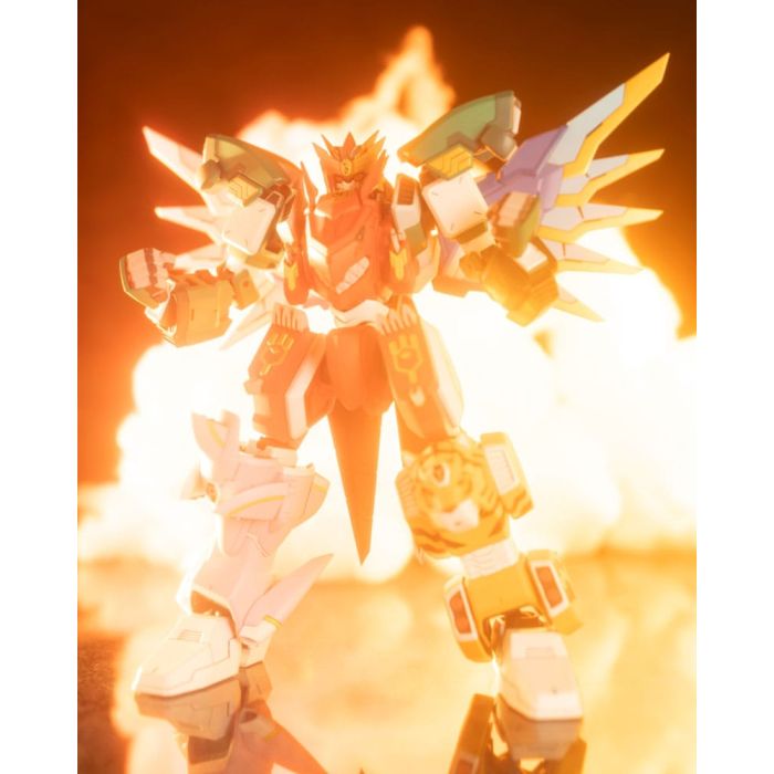 The Red Ranger Becomes an Adventurer in Another World Plastic Model Kit Maximum Kizuna Kaiser 17 cm  