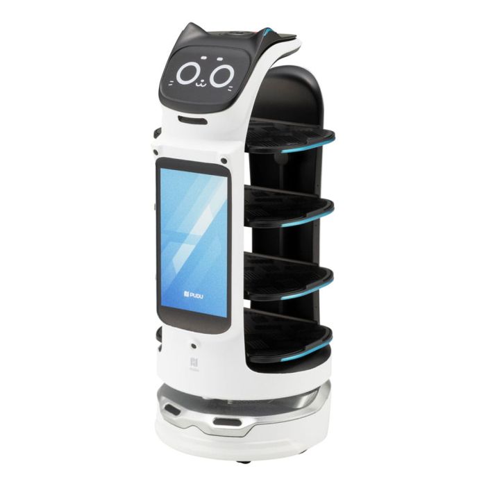 Pudu Robotics Plastic Model Kit Bellabot White Ver. 11 cm