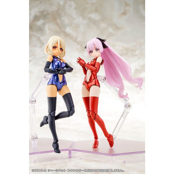 Megami Device Model Kit Accesoory Set B1R-M Chassis Kit Skin Color D 14 cm