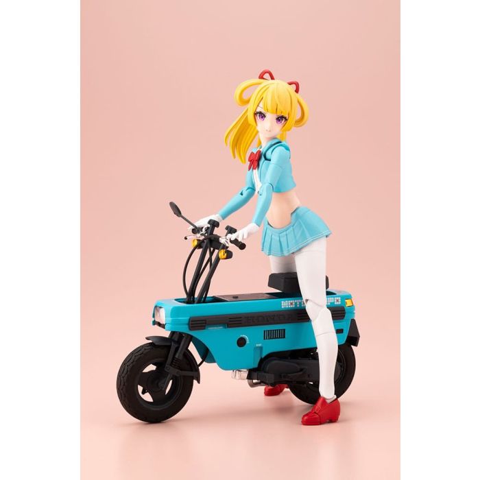 Megami Device Buster Doll Series Plastic Model Kit 1/1 Knight Alice with Honda AB12 Motocompo 15 cm 