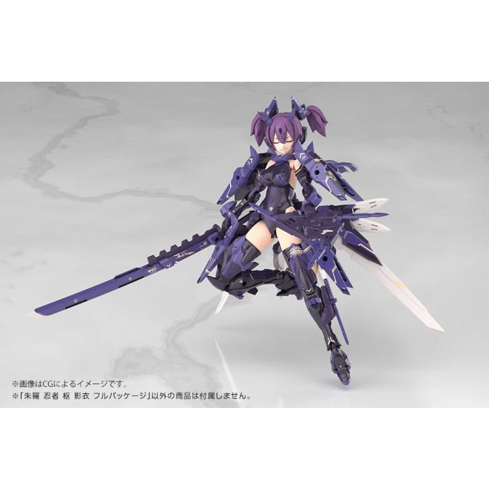 Megami Device Plastic Model Kit 1/1 Asra Ninja Kaname Shadow Edition Full Package 14 cm