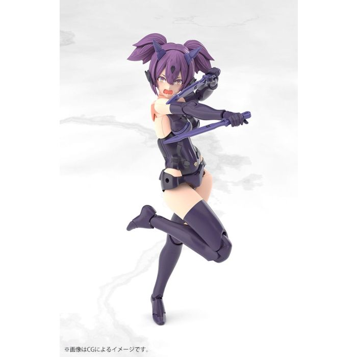 Megami Device Plastic Model Kit 1/1 Asra Ninja Kaname Shadow Edition Full Package 14 cm