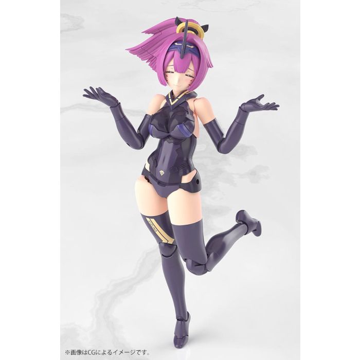 Megami Device Plastic Model Kit 1/1 Asra Archer Kizuna Shadow Edition Full Package 14 cm