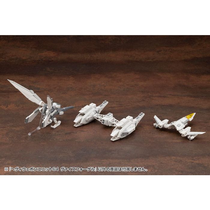 Kotobukiya M.S.G. Model Kit Accessory Set Heavy Weapon Unit 64 Weiss Vogel