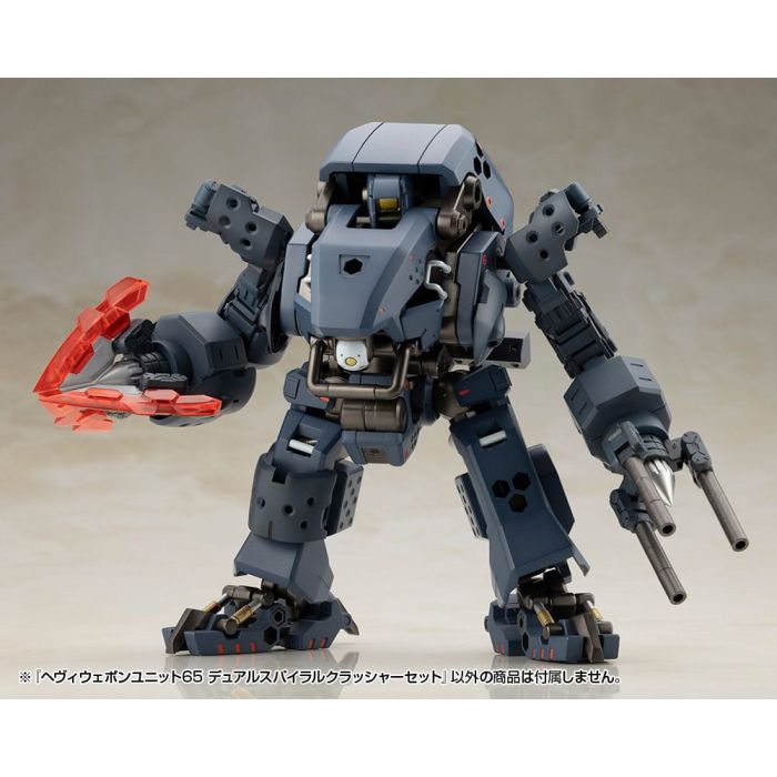 Kotobukiya M.S.G. Model Kit Accessory Set Heavy Weapon Unit 65 Dual Spiral Crusher Set