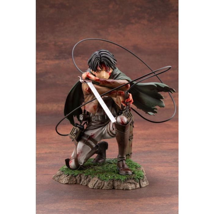 Attack on Titan ARTFXJ Statue 1/7 Levi Fortitude Ver. 17 cm