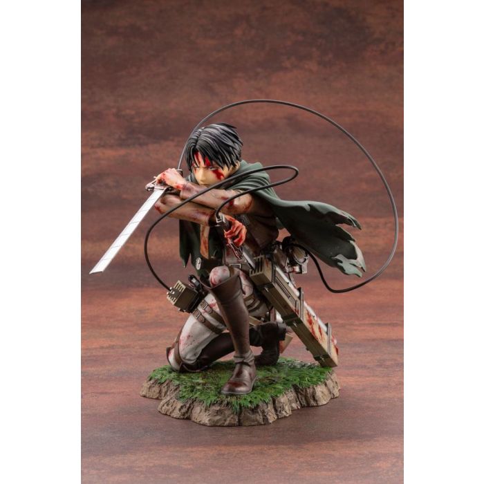 Attack on Titan ARTFXJ Statue 1/7 Levi Fortitude Ver. 17 cm