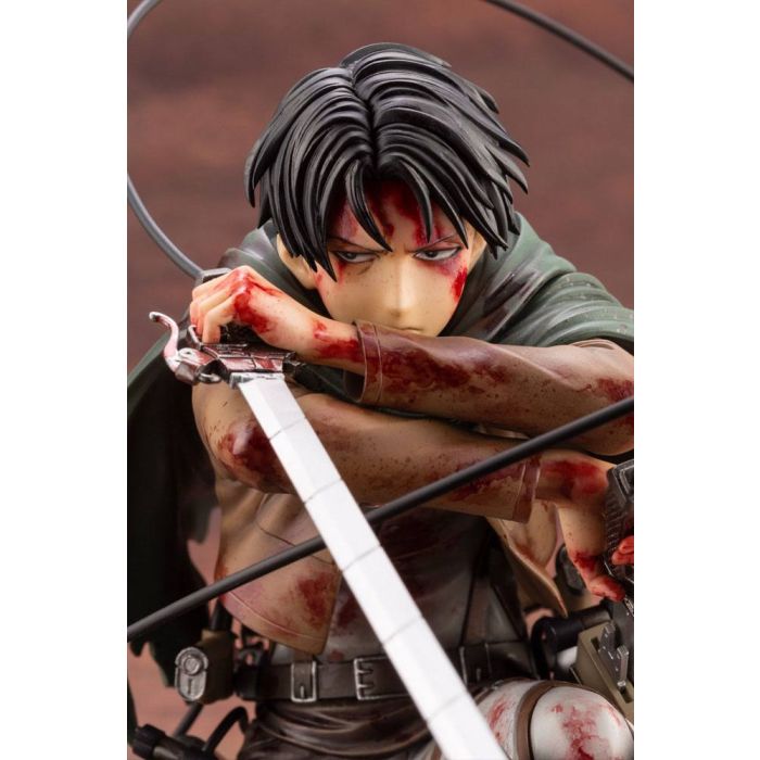 Attack on Titan ARTFXJ Statue 1/7 Levi Fortitude Ver. 17 cm