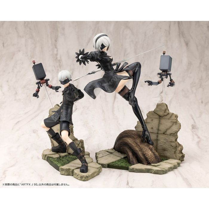 Nier:Automata Ver. 1.1a ARTFX J Statue 1/8 9S 18 cm