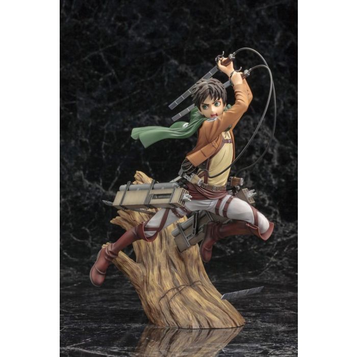Attack on Titan ARTFXJ Statue 1/8 Eren Yeager Renewal Package Ver. 26 cm