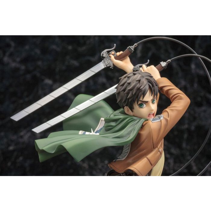 Attack on Titan ARTFXJ Statue 1/8 Eren Yeager Renewal Package Ver. 26 cm