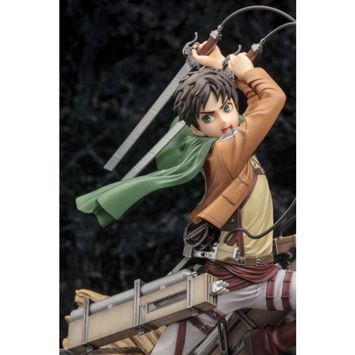Attack on Titan ARTFXJ Statue 1/8 Eren Yeager Renewal Package Ver. 26 cm