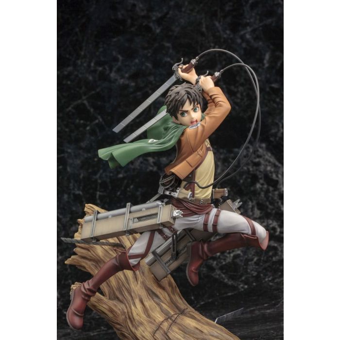 Attack on Titan ARTFXJ Statue 1/8 Eren Yeager Renewal Package Ver. 26 cm