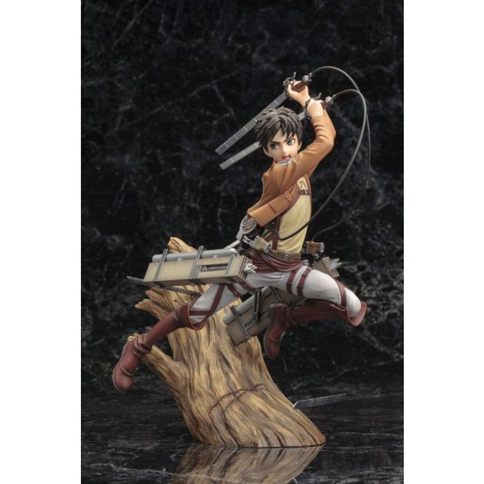 Attack on Titan ARTFXJ Statue 1/8 Eren Yeager Renewal Package Ver. 26 cm